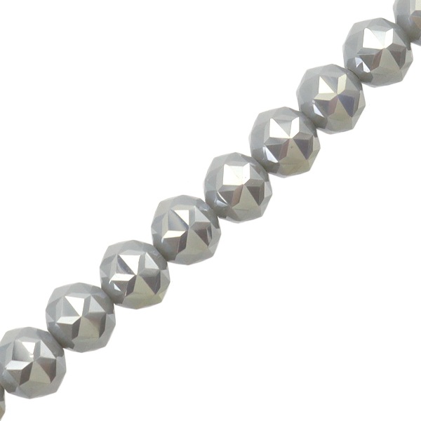 リボリ　8mmのvitrail dark 6/12（72ピース×1セット) アクセサリー素材 『ガラスビーズ RCオペークカラー 約8mm