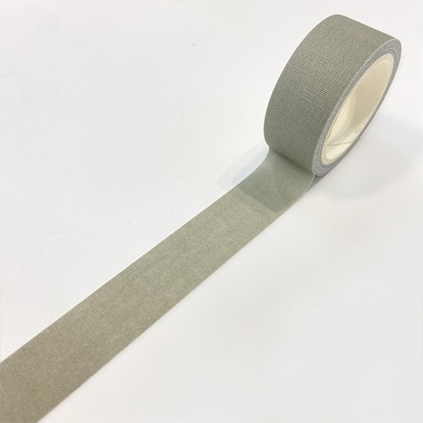 文具 『布マステ スモーキーグリーン TM 0B6』 包む TSUTSUM 画材