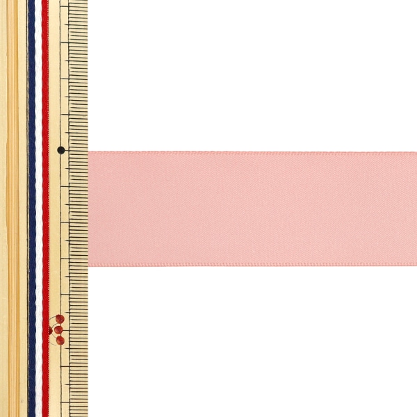 リボン 『1反売り 両面サテンリボン 幅32mm×約3m ピンク』 服飾,リボン