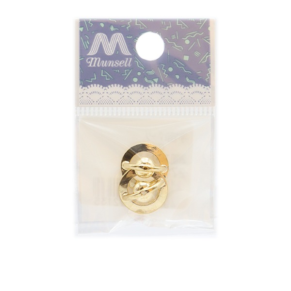手芸金具 『宇宙パーツ 8mm用 ゴールド 271/0335』 ビーズ,ビーズ金具 