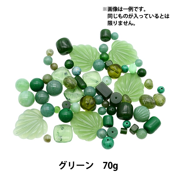 ビーズセール】 アクセサリー素材 『天然石ラウンド グリーンフロー