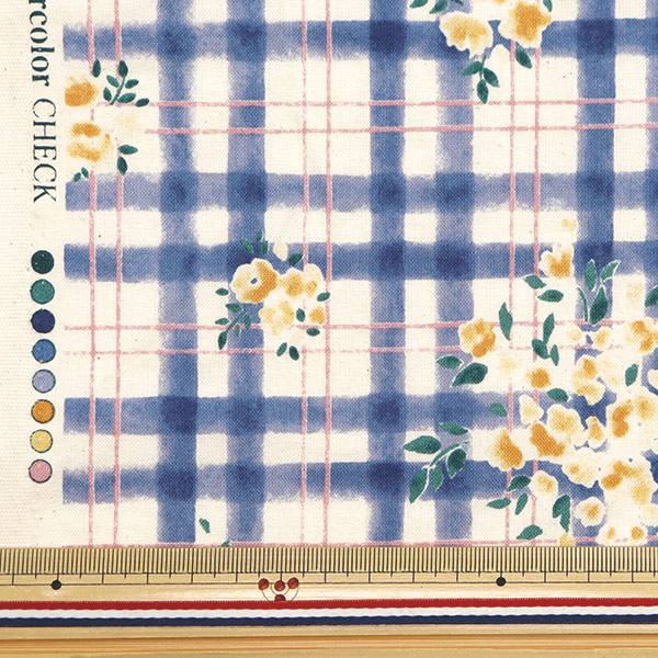 数量5から】 生地 『NOVA シーチングエンジェルソフト加工 水彩