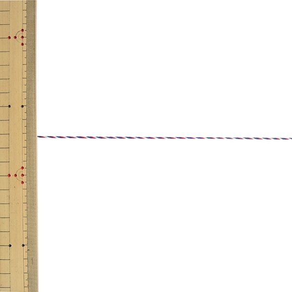 数量5から】 リボン 『トリプルヤーン 幅約1mm 1番色 46701』 TOKYO