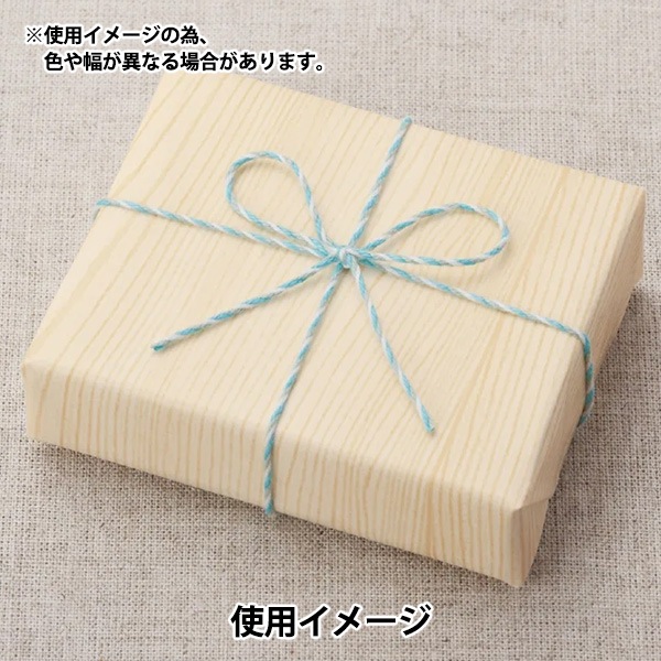 数量5から】 リボン 『トリプルヤーン 幅約1mm 1番色 46701』 TOKYO