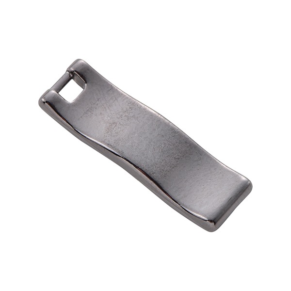 NANAのファスナーアクセサリー YKK メタルファスナー エクセラ（8SGWP DA OP） シルバー オープン