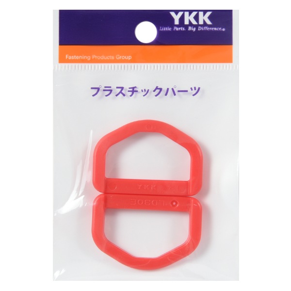 手芸パーツ 『プラスチックパーツ Dカン 3cm 519番色 LD30-519』 YKK