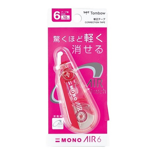 文房具 『修正テープ モノエアー テープ 使い切りタイプ ピンク 幅6mm