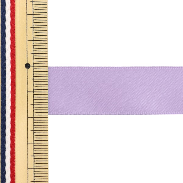 リボン 『ポリエステル両面サテンリボン 紫 19mm×3m』 服飾,リボン,一