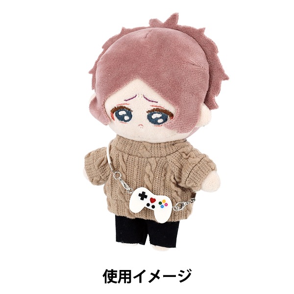 カントリードール ぬいぐるみ まとめ売り ぬいぐるみ衣装 『ゲームコントローラー ホワイト Mサイズ 26-015