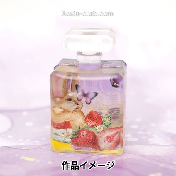 レジン材料 『情景のレジン うさぎといちご RC-JOK-002』 レジンクラブ