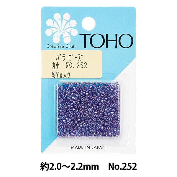 �ӡ��� �إХ�ӡ��� �ݾ� No.252�� TOHO BEADS �ȡ��ۡ��ӡ���