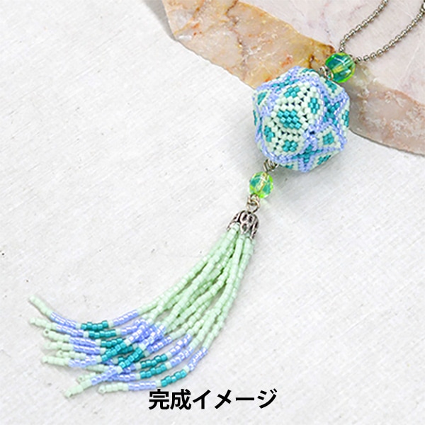 【まーちゃん さま】antique ✵* アンティークビーズの ホワイトツリー ビーズキット 『スターオーナメントキット クリスマス BFK626