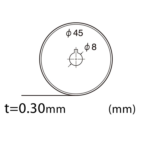 カッター 『替刃ローリング丸刃45 1枚入り BR-45P』 NT Cutter