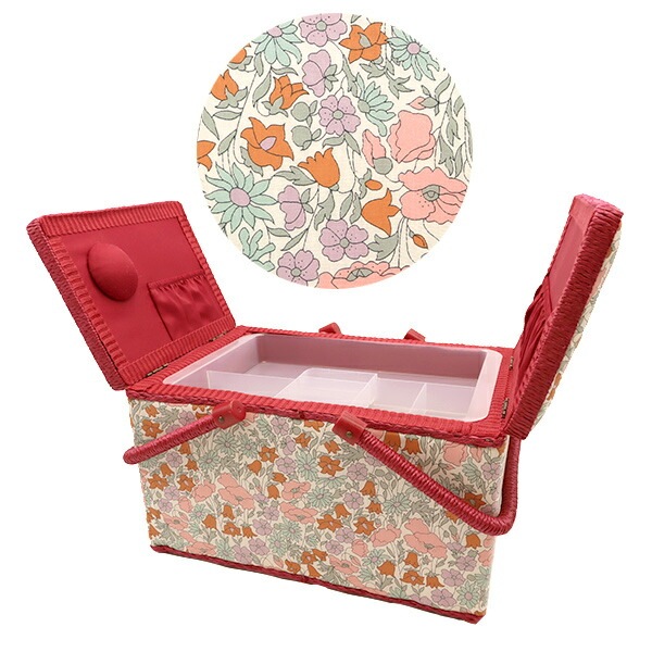 裁縫箱 『リバティ・ファブリックス ソーイングバスケット SO-3632104L