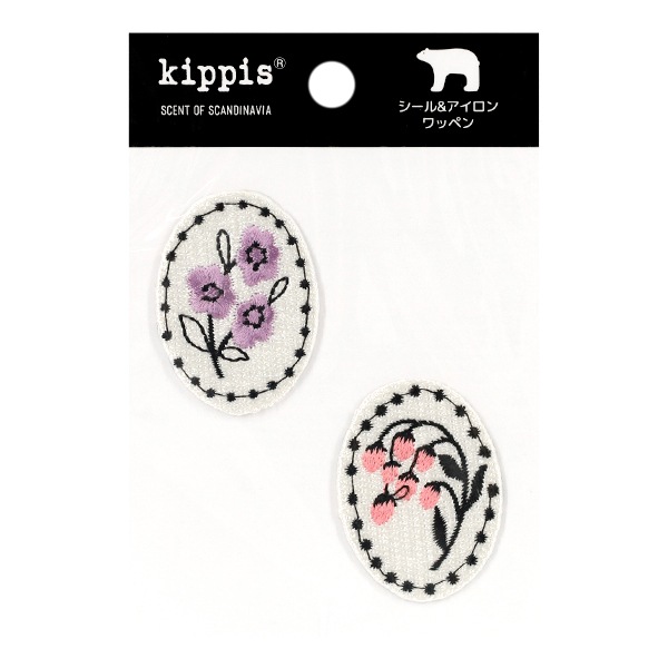 ワッペン 『kippis (キッピス) ワッペン 夏の花 KPWP-03』 雑貨