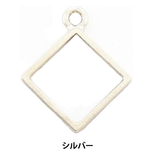 レジンパーツ レジンパーツ 『レジン枠 王冠 シルバー 2個入り』 ビーズ