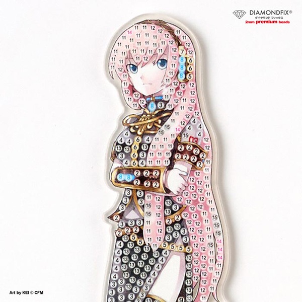 ビーズキット 『ダイヤモンドフィックス ダイヤモンドスタンド 巡音
