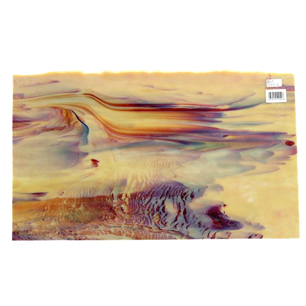 ステンドグラス 『ブルズアイ BUF-FRP3346』 工芸,ステンド