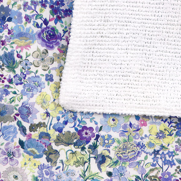 ハンカチ 『リバティ・ファブリックス ハンカチタオル 裏タオル H1