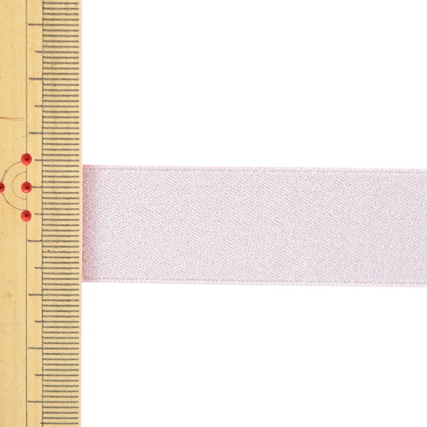 リボン 『1反売り サテンパールリボン 幅約2.2cm×約3m巻 123番色
