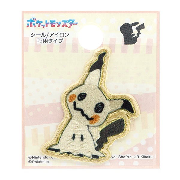 ワッペン 『ポケットモンスター ミミッキュ シールワッペン POS038