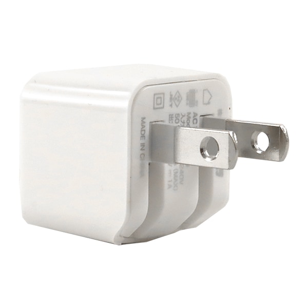 レジン用品 『AC充電器 1A USB1ポート WH ホワイト』 カシムラ 毛糸_