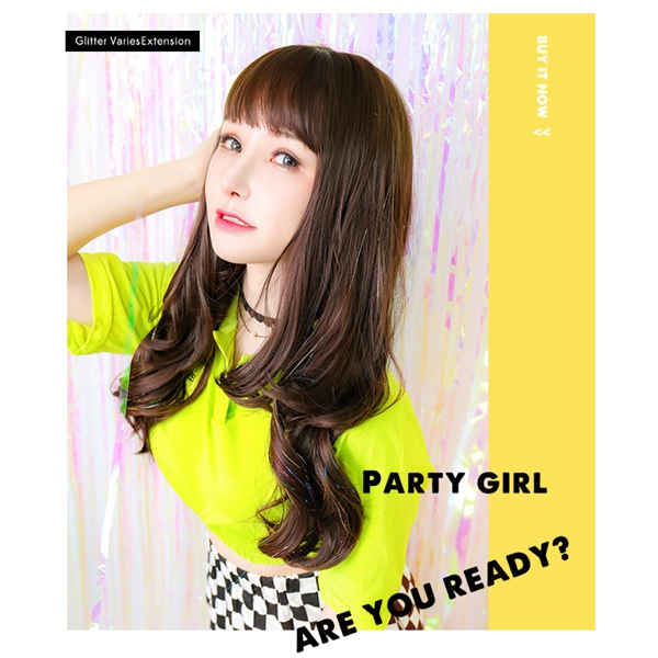 エクステ 『Tefure (テフリ) GLITTERバリーズエクステンション