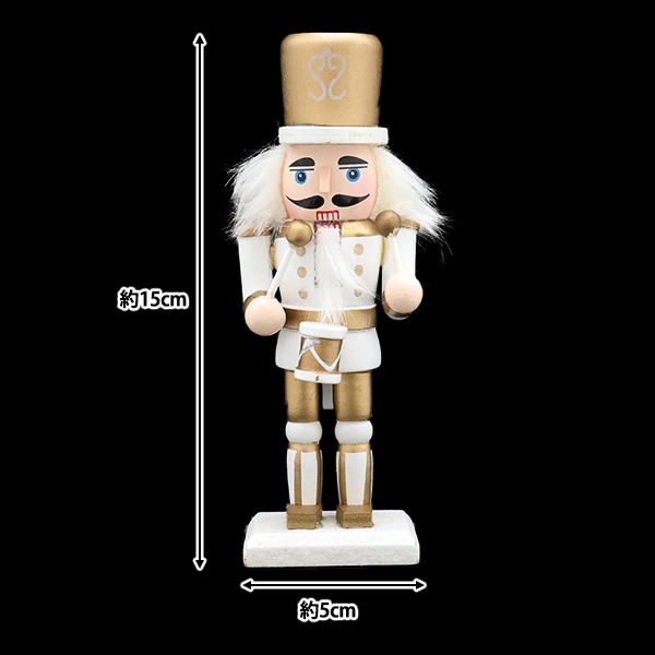クリスマス雑貨 『オブジェ くるみ割り人形 兵隊B ゴールド S CMG クリスマス雑貨 『オブジェ くるみ割り人形 兵隊B ゴールド S CMG