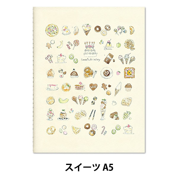 文房具 『メモブックプラス #022 スイーツ A5』 muse ミューズ 画材