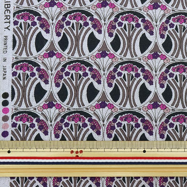 数量5から】 生地 『LIBERTY リバティプリント エアリーコット