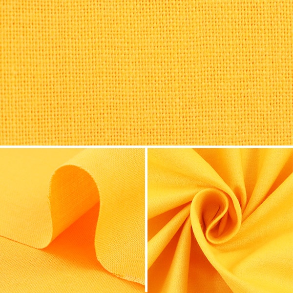 数量5から】 生地 『エイティスケア ヒマワリ 無地 KD4630ZX-110