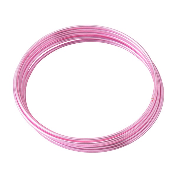 手芸用ワイヤー 『自遊自在 2mm×3m メタリックピンク J2023