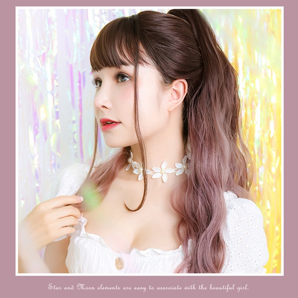 バンス 『Tefure (テフリ) MODEポニテバンス ストレート 60 ブラック