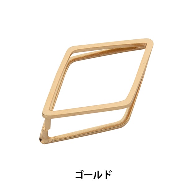 手芸金具 『ツイストバチカン オーバル シルバー』 ビーズ,金具・留め