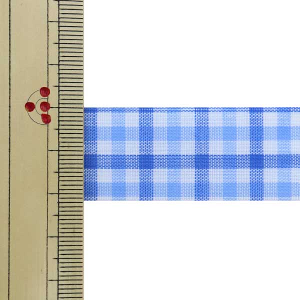 数量5から】 リボン 『キャンディチェック 1445 幅約2.2cm 22番