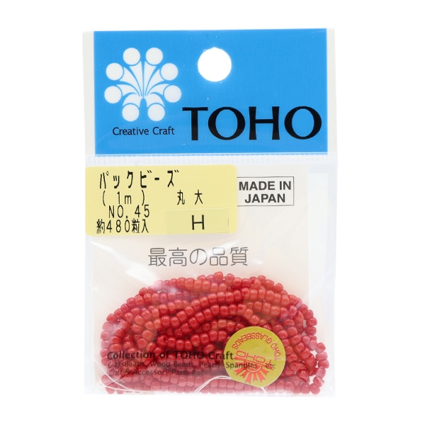 ビーズ 『パックビーズ 丸大 No.405』 TOHO BEADS トーホービーズ