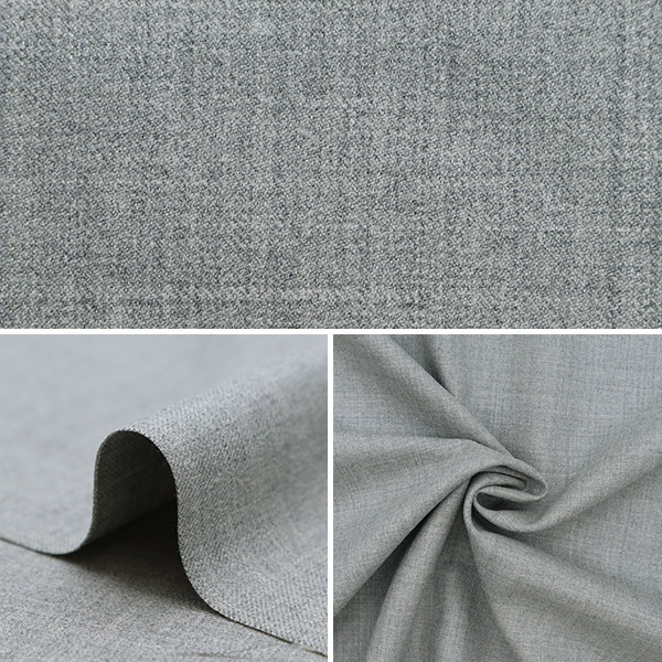 数量5から】 生地 『2WAYウォッシャブルミルド 34666-10 ライトグレー