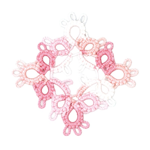 レース糸 『タティングレース糸 (細) カラフル T502番色』 Olympus