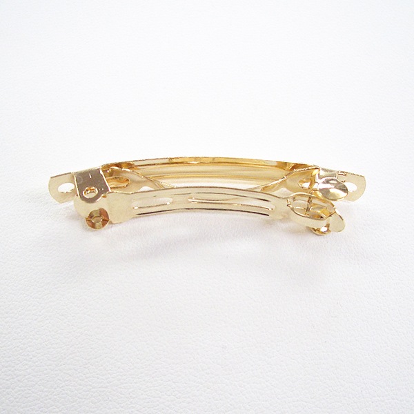 手芸金具 『バレッタ45mm 銀色』 ビーズ,金具・留め具| ホビー材料の