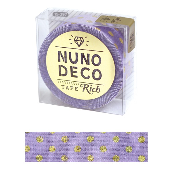 ��̾����٥륷���� ��NUNO DECO TAPE (�̥Υǥ��ơ���) ��å��ɥå� �ѡ��ץ� 15-297�� KAWAGUCHI ���殺�� �ϸ�