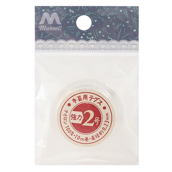 ビーズ糸 『テグス2号強 10m UMT-22』 ビーズ,テグス・コード