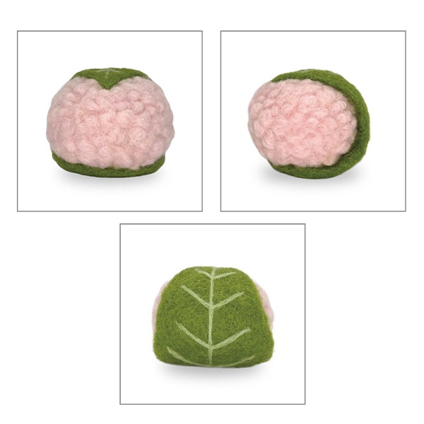 羊毛フェルトキット 『Enjoy Craft フェルト羊毛キット 桜もち BEA-FEL