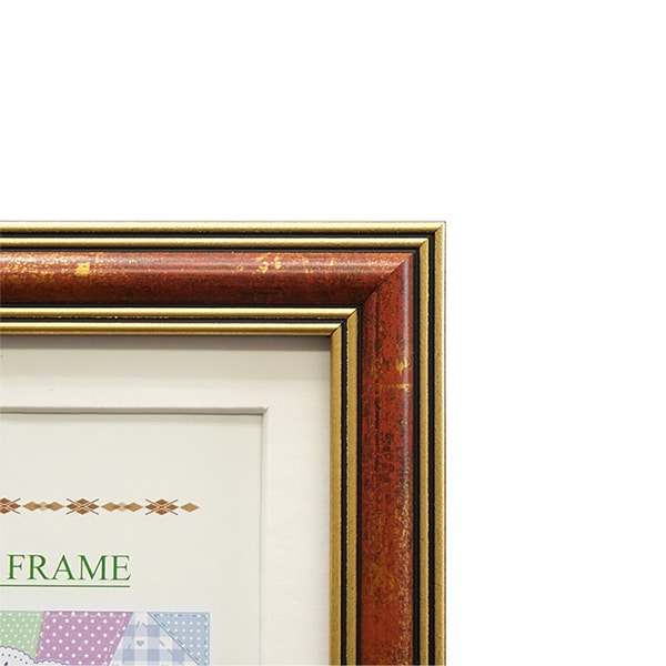 額 『Nフレーム 1001 2L/KG判 105573 レッド』 画材・文具,額| ホビー