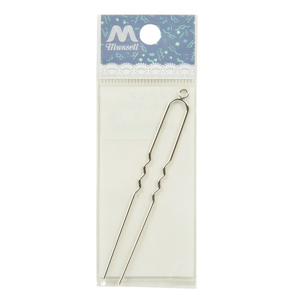 手芸金具 『かんざし 7.9cm 1個カン付き シルバー #9075