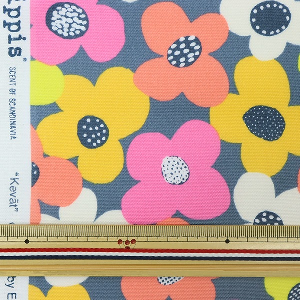 数量5から】 生地 『kippis (キッピス) オックスラミネート 春 ピンク