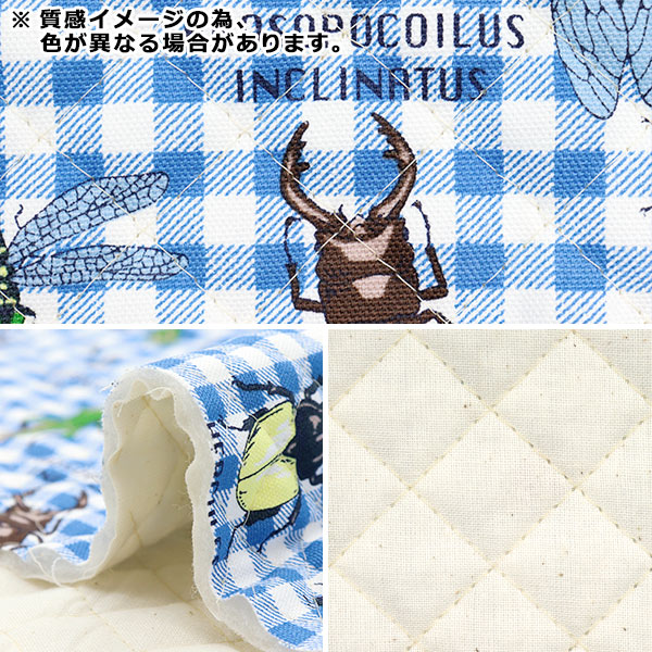 生地 『カラフルキャンバスオックスキルト 森のヒーローたち