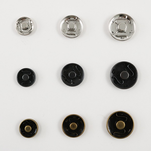 ボタン 『ビッグスナップ 17mm ニッケル 4組入 SUN17-01』 SUNCOCCOH