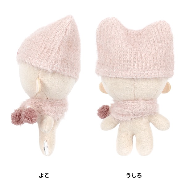 ぬいぐるみ衣装 『帽子とマフラー Sサイズ ピンク 26-008』 生活雑貨