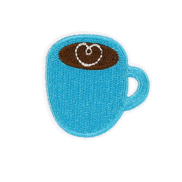 ワッペン 『刺しゅうワッペン コーヒー WP-019』 雑貨,ワッペン