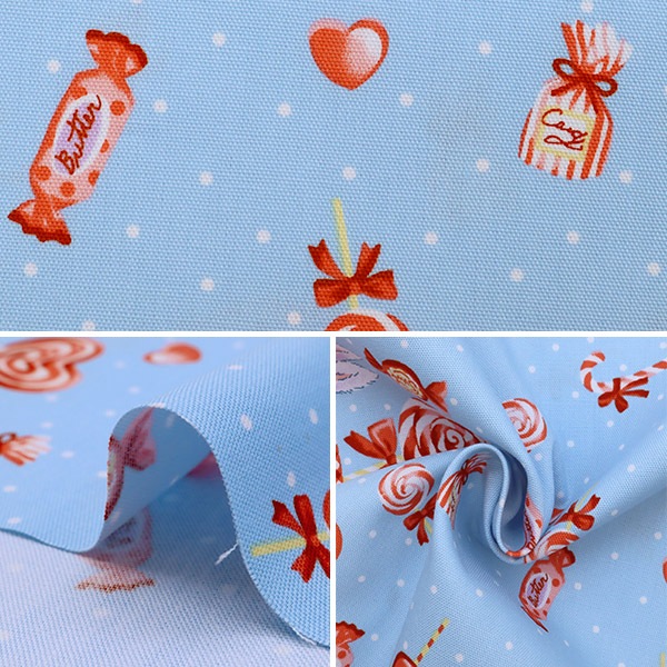 数量5から】 生地 『オックス クラシカルモダン キャンディラビット